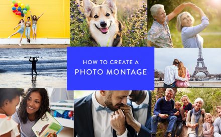 how to create a photo montage
